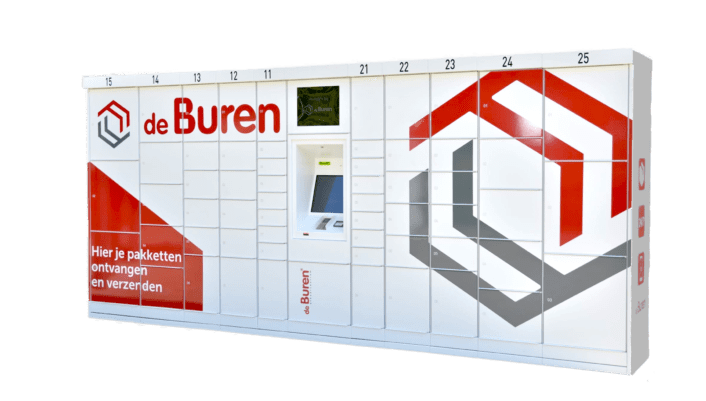 Pakketwand De Buren