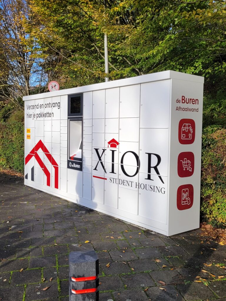 Pakketwand Xior Maastricht