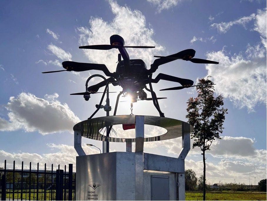 drone pakketbezorging