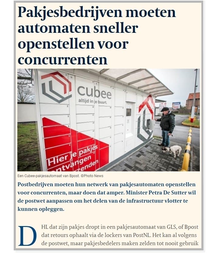 De Buren pakketwand