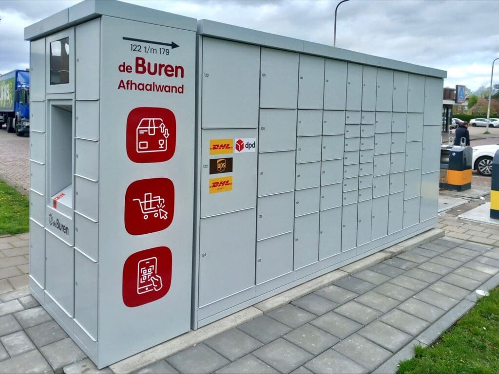 De Buren pakketkluis