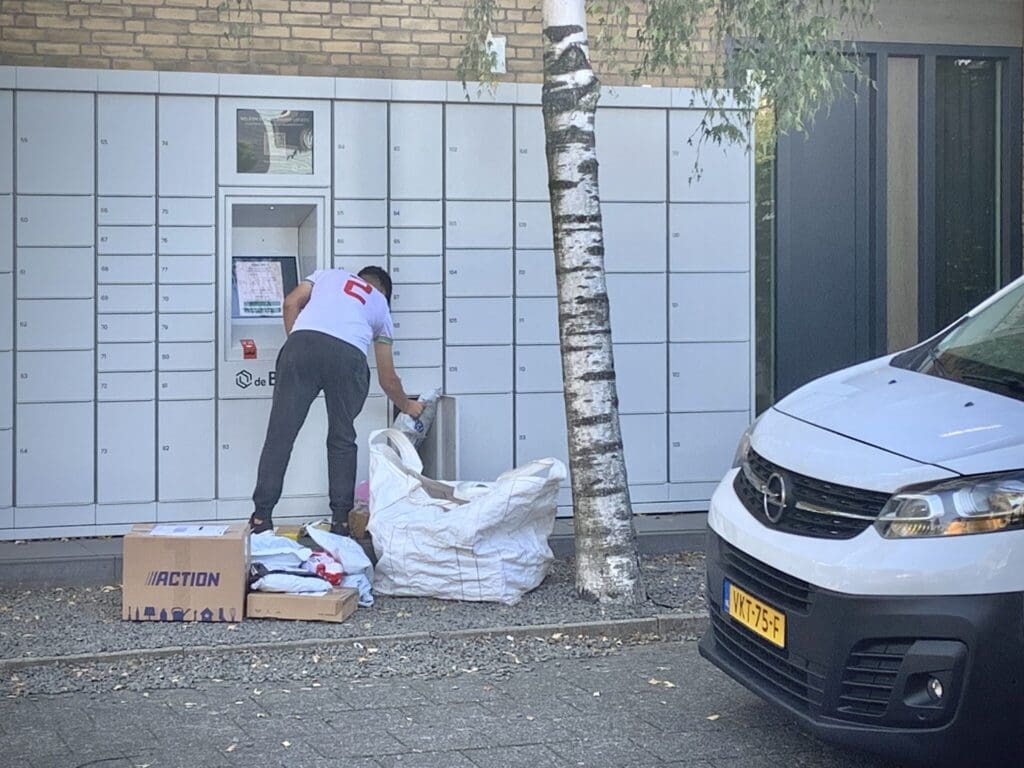 open netwerk De Buren pakketwand