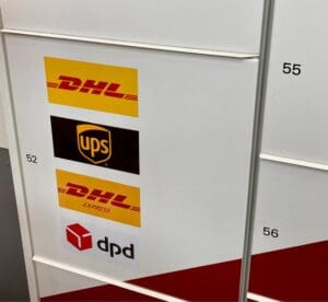 pakketkluis DHL, DPD en UPS