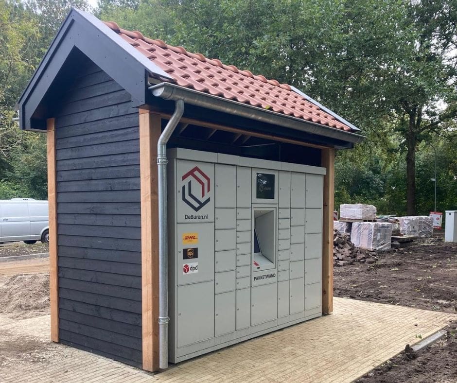 pakketwand OUde Pekela