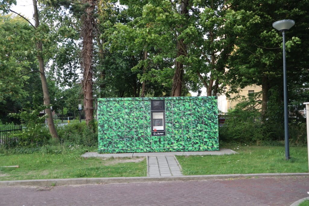 DB lockers Leiden Zaaijerplein
