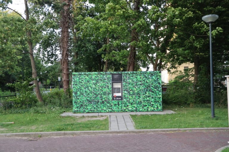 DB lockers Leiden Zaaijerplein