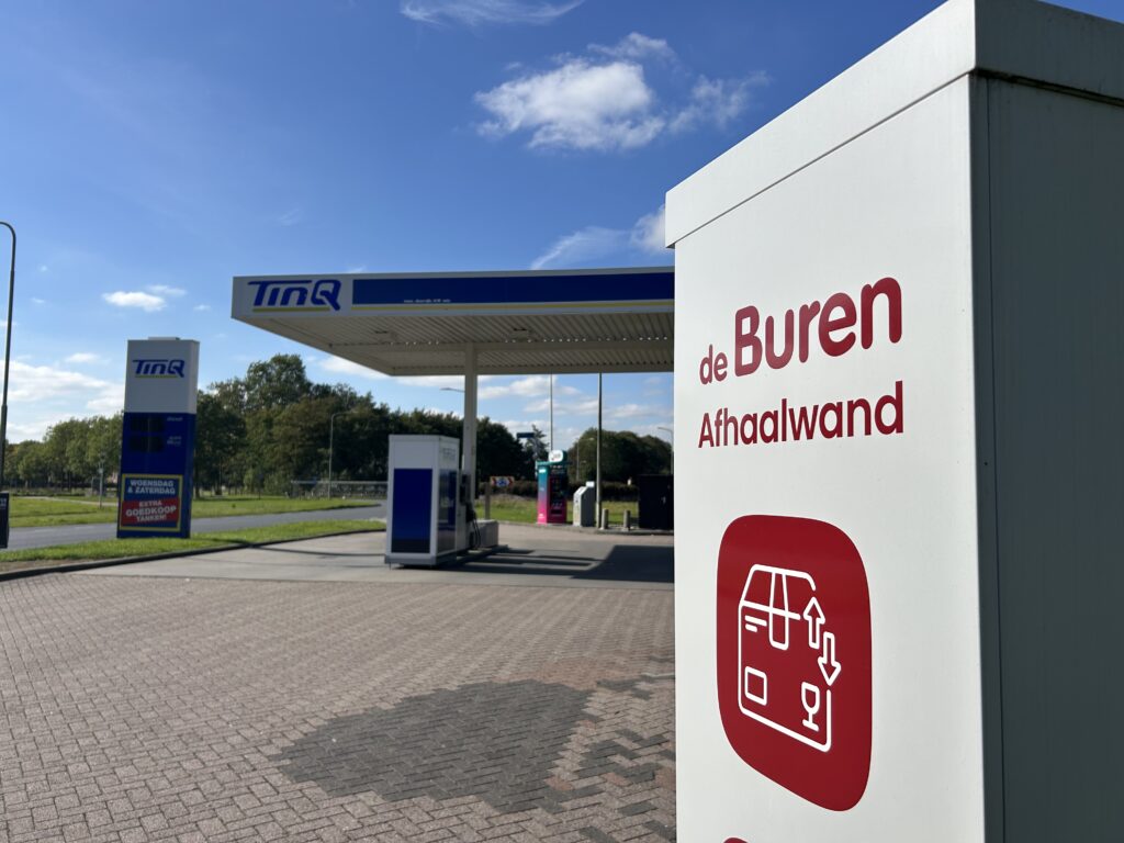 De Buren kluis bij tankstations