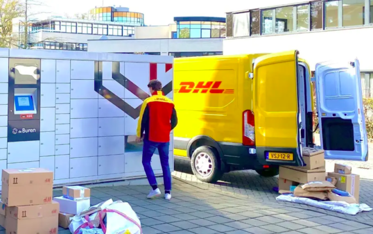 Je pakket is onderweg naar het uitleverdepot