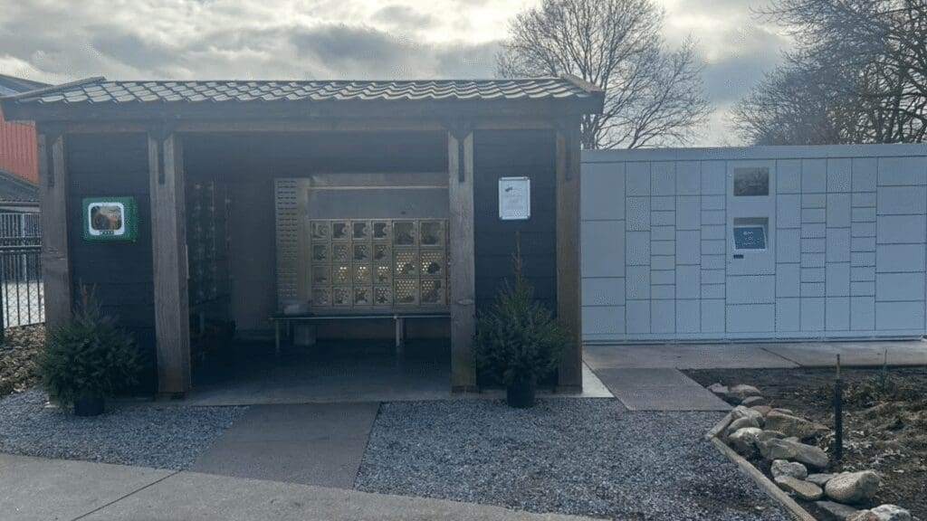 Nieuwe wand De Rips geplaatst