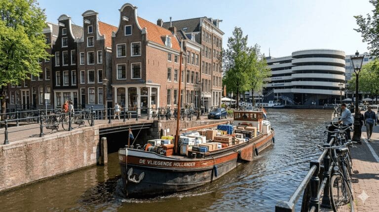 onderzoek Amsterdam watergebonden logistiek