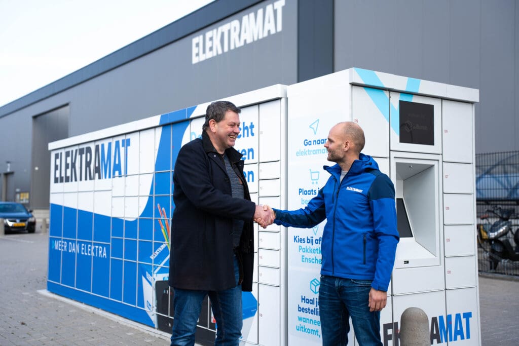 nieuwe pakketwand Elektramat