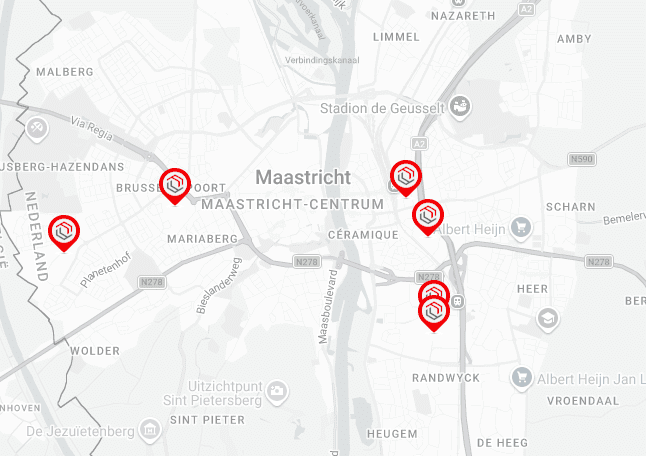 pakketten centrum maastricht locaties