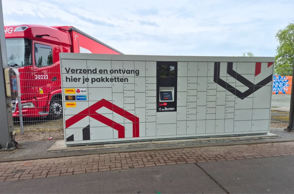 Nedlinq OBU De Buren pakketautomaten