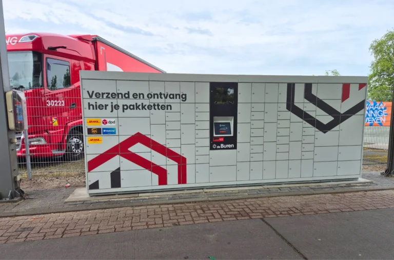 Nedlinq OBU De Buren pakketautomaten