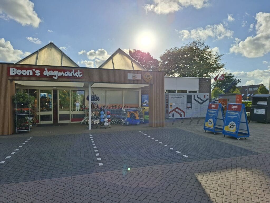 Boon Zwartebroek pakketautomaat