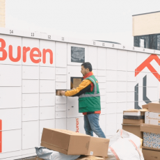 De Buren pakketwand vullen